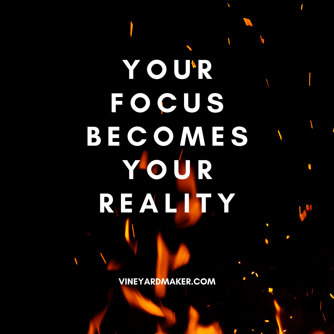 Your Focus Becomes Your Reality